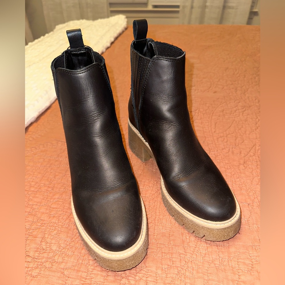 Black boots